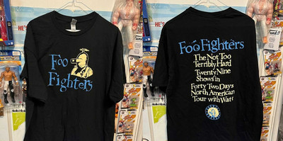Foo Fighters Tour Shirt