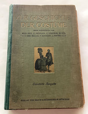 ZUR GESCHICHTE DER COSTUME COLOR PLATES BOOK
