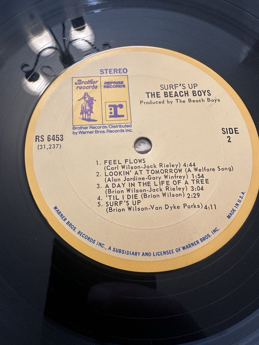 US盤 BEACH BOYS/SURF'S UP/REPRISE LPレコード The Beach Boys: Surf's Up LP Vinyl US Reprise 1971 OG Insert
