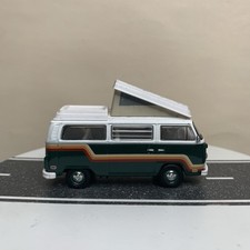 Greenlight '73 Volkswagen VW Type 2 T1 T2 Bus Camper Westfalia RV Green 1:64 NM