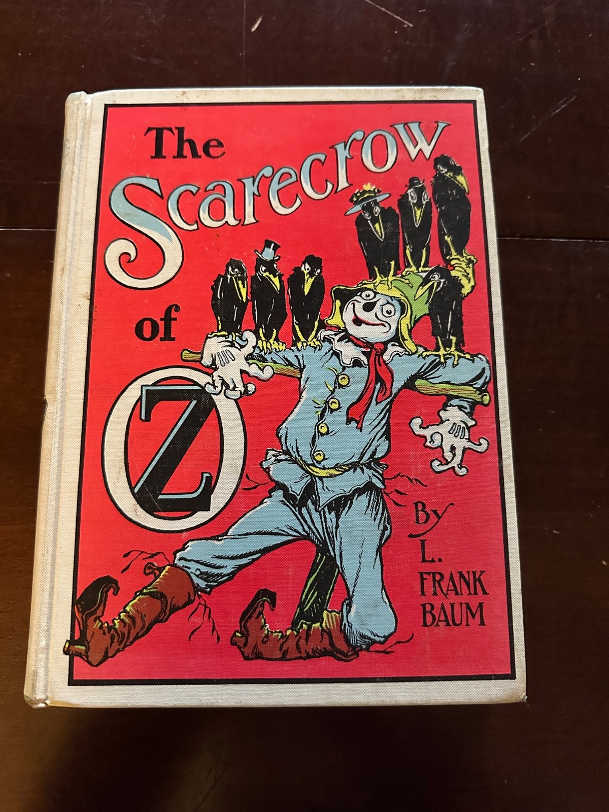 The Scarecrow of Oz by L. Frank Baum Hardcover 1970s Vintage