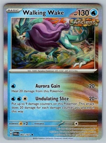 Walking Wake Pokémon TCG Cards for sale
