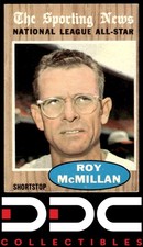 1962 Topps #393 Roy McMillan Milwaukee Braves Excellent