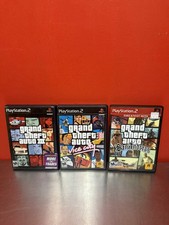 Grand Theft Auto III/ GTA VICE CITY/ GTA SAN ANDREAS  PlayStation 2 PS2 