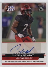 2022 Leaf Pro Set Draft Auto Red Coby Bryant #PSA-CB2 Auto 04t5