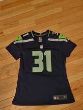 Kam Chancellor Seattle Seahawks NFL Players Nike On Field Women's Jersey NWOT S