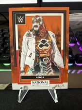 26 Topps Chrome Wwe NSCC Orange Refractor Penta 1/25 First On Print 