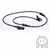 Vorderachse Delphi SS20790 Sensor, Raddrehzahl FüR MERCEDES-BENZ