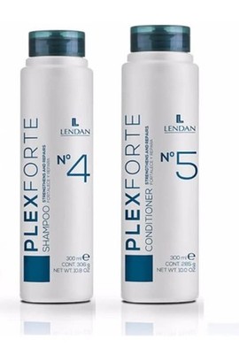 Lendan Plex Forte Kit No. 4 + No. 5 - Shampoo  Conditioner - 10.8 Fl Oz.
