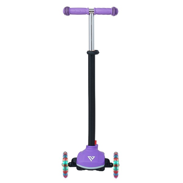 Uimoso Kinderroller Scooter Tretroller Dreiradscooter Cityroller Ab 3 Jahre Lila-image