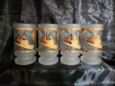 Vintage USS GETTYSBURG CG64 Frosted Beer Mug