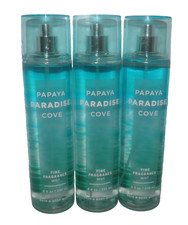 3 BATH  BODY WORKS Papaya Paradise Cove MIST FINE FRAGRANCE SPRAY Retired