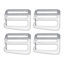 4Pcs G Hook Webbing Connecting Buckles G Hook Wave Buckles Spring Loaded for