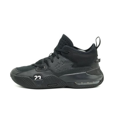 Jordan Herren Zoom Separate Sneaker Schwarz Leder, Air Basketballschuhe EU 40.5