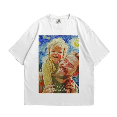 Personalized Van Gogh Style Art Comfort Tee Shirt