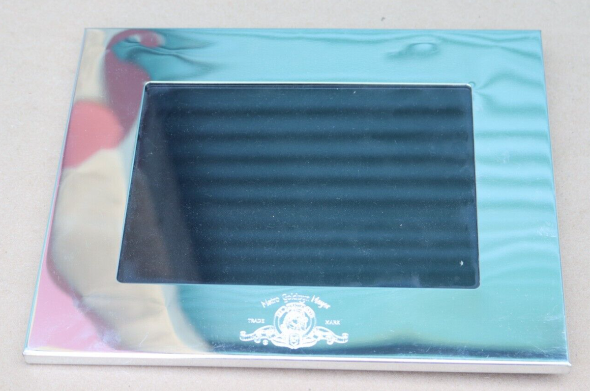TIFFANY & CO. PEWTER PICTURE PHOTO FRAME MIRRORED MGM MOVIE STUDIO
