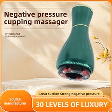 Electric Cupping Therapy Machine Rechargeable 12 Level Heating Massager Cup