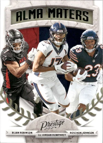 2024 Panini Prestige Bijan Robinson Lil'Jordan Humphrey Roschon Johnson #2