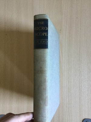The Microscope, 17th Edition, Gage, Simon Henry, Published by 1947