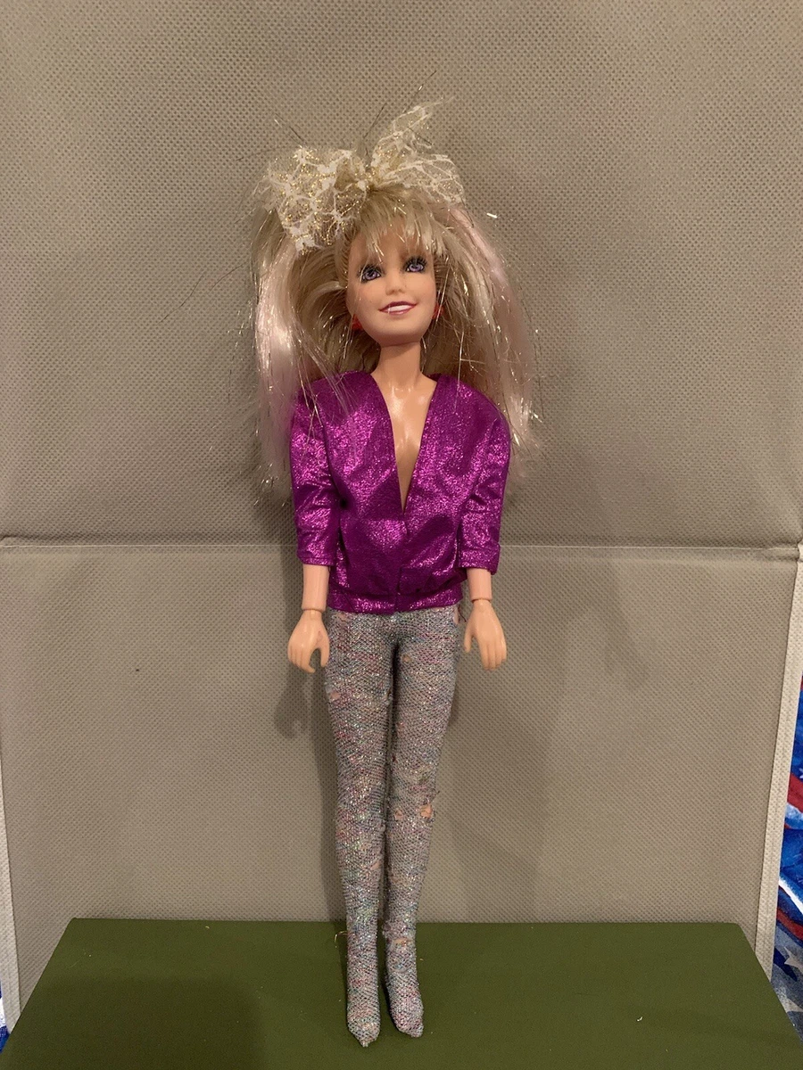Authentic Jem Doll includes rare barbie and rocker jacket eBay
