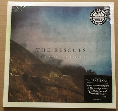 THE RESCUES Let Loose the Horses LIMITED VINYL LP FACTORY SEALED 2010 USA