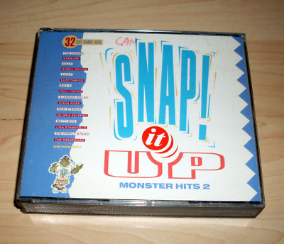 CD Album Sampler - Snap! it up - Monster Hits 2 : En Vogue + Eurothmycs + ...