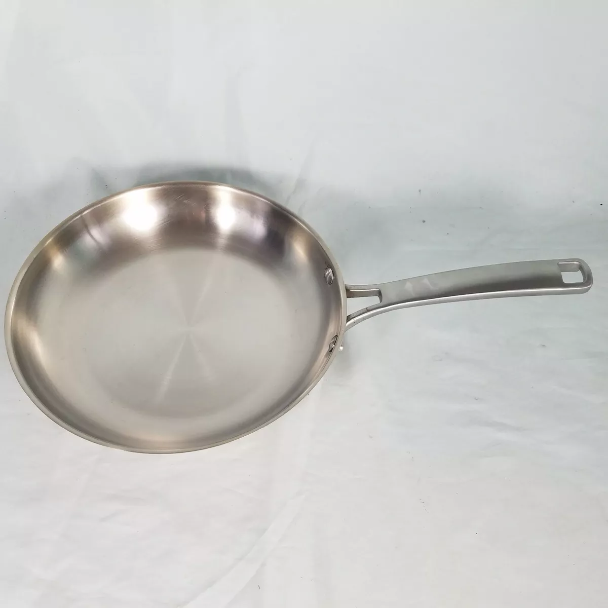 Calphalon 10 Inch Fry Pan Skillet Stainless Steel Cookware 1390 25CM Saute  Heavy