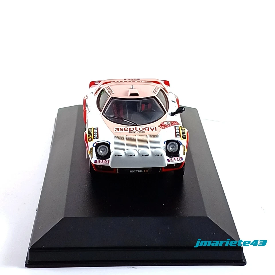 Lancia Stratos C. Dacremont - C. Galli MonteCarlo 1977 #14 Modelli 1:43 IXO - Immagine 3 di 4
