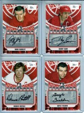 2012-13 ITG Motown Madness Autographs #ADH Dennis Hextall Detroit Red Wings