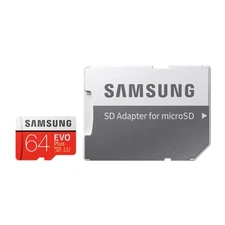 Samsung EVO PLUS 64 GB Micro SD Card (SD Adapter Included)