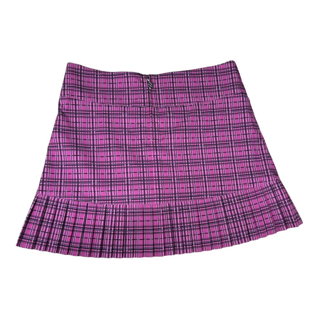 Pink plaid athletic clearance skirt