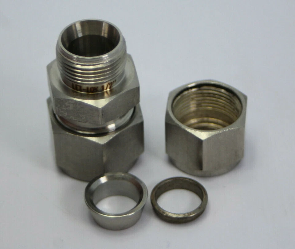 Ham-Let 763LSS5/8x1/2 Stainless Steel Tube Reducing Union Connector 5/8" x 1/2" - Image 2 of 4
