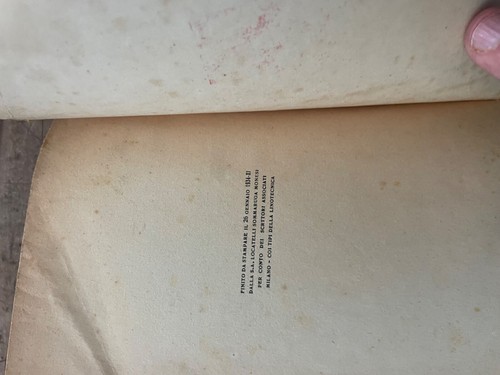AUTOGRAFATO -Roberto MANDEL- DOPO LA GUERRA -FASCISMO- SCRITT.ASS.MILANO 1934 - Foto 9 di 24
