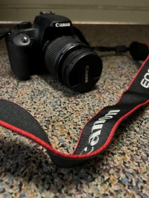 CANON REBEL EOS REBEL XS  18-55mm Lens, Strap, Battery And Charger