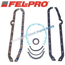 Fel Pro Oil Pan & Timing Cover Gaskets Fits 1957-1985 sb Chevy 283-400 Engines