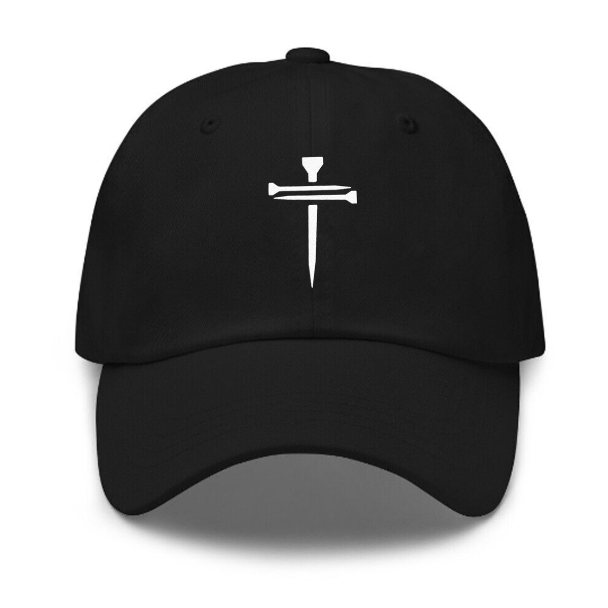 3 Nails Cross Christian Hats for Men Women Jesus Hat Religious Adjustable  Cap