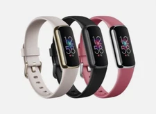 Fitbit Luxe Activity Fitness & Wellness Heart Rate Tracker More Color S/L Bands