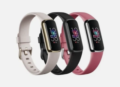 Fitbit Luxe Activity Fitness & Wellness Heart Rate Tracker More Color S/L Bands