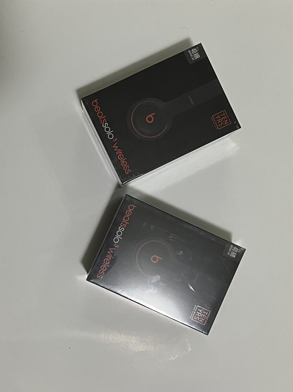 New Beats by Dr. Dre Beats Solo3 Wireless On-Ear Headphones - Red Black