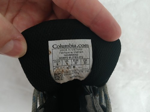 Columbia Newton Ridge BL3783-052 OmniGrip Waterproof Hiking Boot Women's Sz 6 - Picture 8 of 14