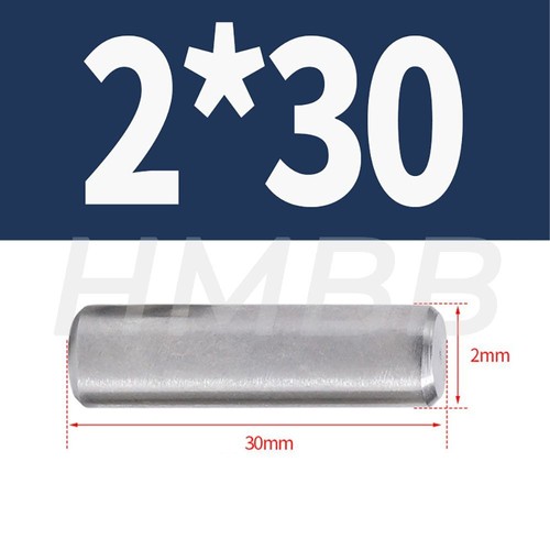Pasadores de pasador de acero macizo métrico de 1 mm-12 mm A2 pasadores de acero inoxidable DIN7 - Imagen 28 de 149