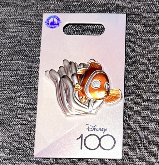 Disney 100 Finding Nemo Pin Disneyland Resort Parks New Trading Pixar NWT