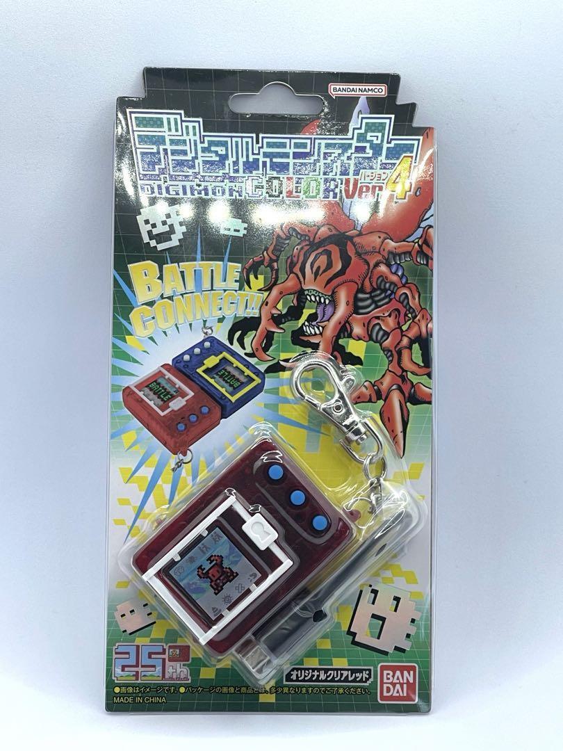 バンダイ デジタルモンスター COLOR Ver.4 透明赤 Digital Monster Color Original Clear Red Digimon Ver.4 25th
