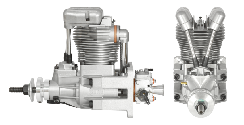 Saito Works Largest single Engine FG-50 Mount & Ignition