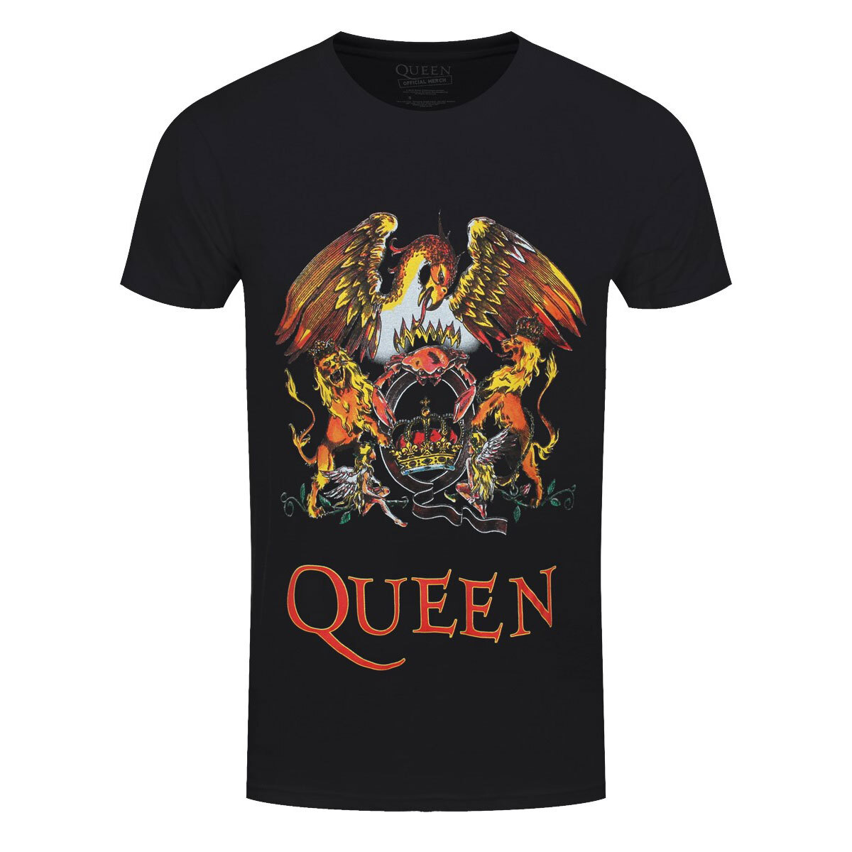 Queen Official Classic Crest T-Shirt Queen Official Classic Crest T-Shirt