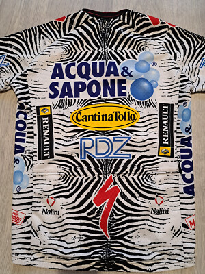 ACQUA & SAPONE TEAM 2002 - SPECIALIZED NALINI MEN'S KIT JERSEY
