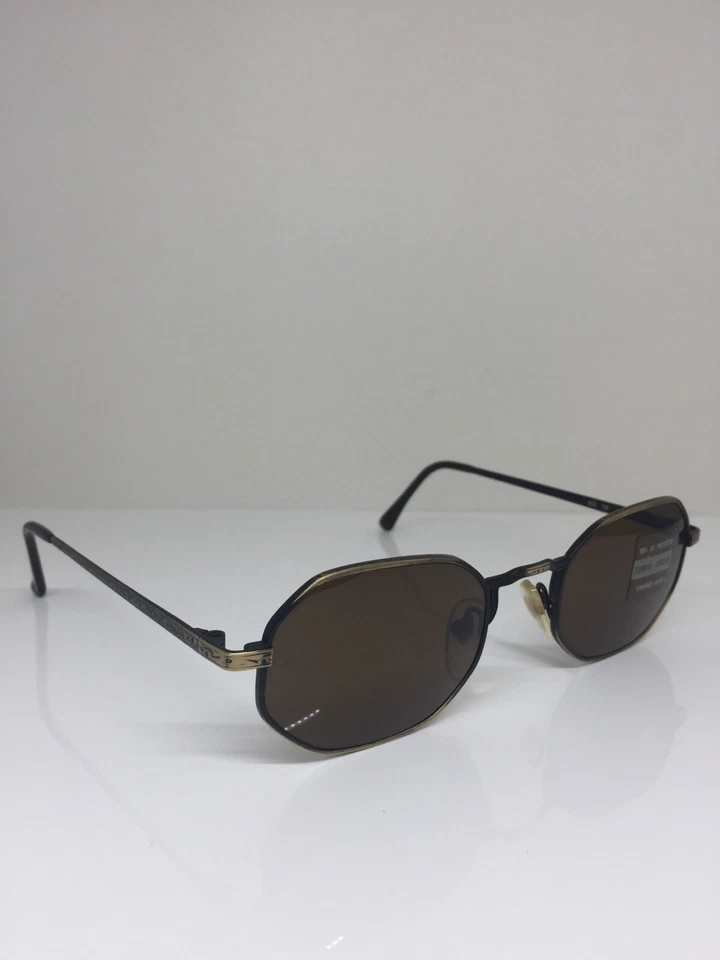 全新 复古 Giorgio Armani 太阳镜 GA 622 C. 705 拉丝古董青铜 49 毫米 — 第 4/4 张图片