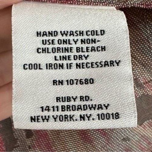 Ruby Rd Semi Sheer Full Zip Lightweight Jacket 10P - Picture 11 of 11