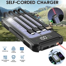 40000MAH Cargador Solar/USB Portatil Universal Para Celulares Bateria De Celular