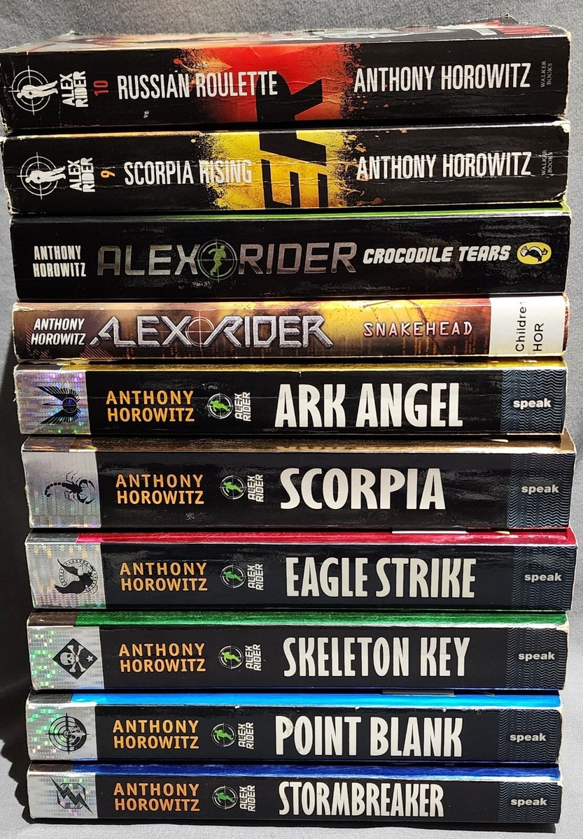 Alex Rider Book Series 1-10 Anthony Horowitz | eBay